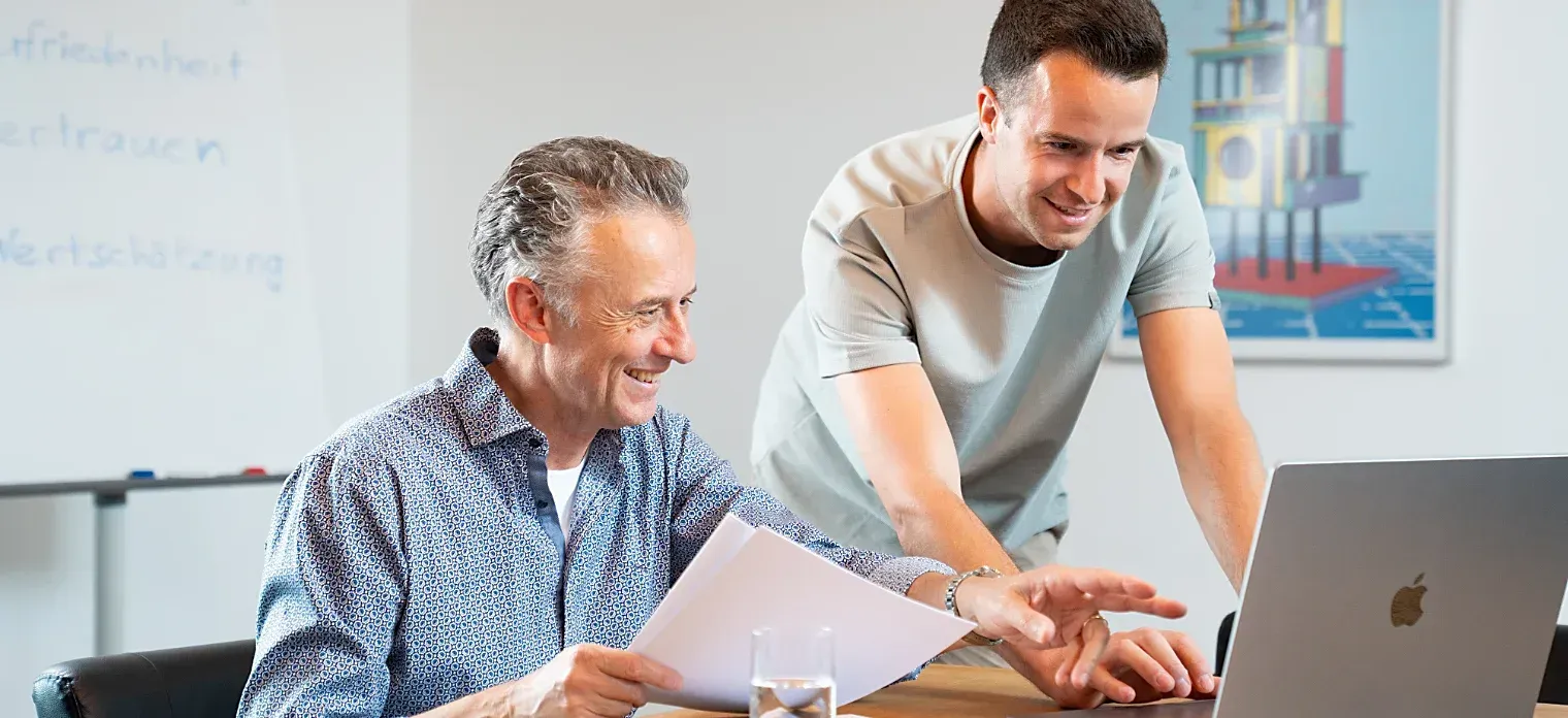 Arbeitssituation in der Agentur